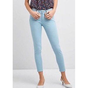 NEW GAP Stretch True Skinny Blue Ice Pale Aqua Stretchy Slim Jeans Jeggings 26